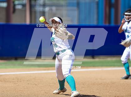 Thumbnail 2 in Mission College Prep @ Orange Cove (2023 CIF CS Softball Championships-DIVISION 4) photogallery.