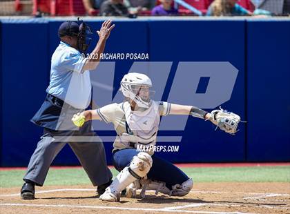 Thumbnail 3 in Mission College Prep @ Orange Cove (2023 CIF CS Softball Championships-DIVISION 4) photogallery.