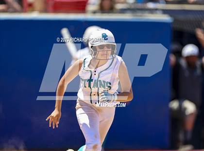 Thumbnail 2 in Mission College Prep @ Orange Cove (2023 CIF CS Softball Championships-DIVISION 4) photogallery.