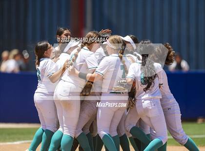 Thumbnail 1 in Mission College Prep @ Orange Cove (2023 CIF CS Softball Championships-DIVISION 4) photogallery.