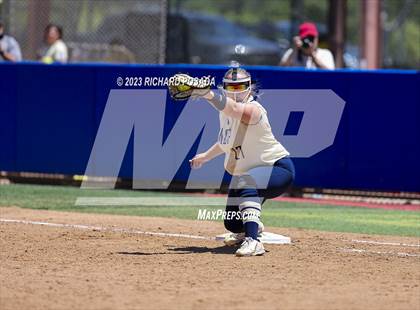 Thumbnail 1 in Mission College Prep @ Orange Cove (2023 CIF CS Softball Championships-DIVISION 4) photogallery.