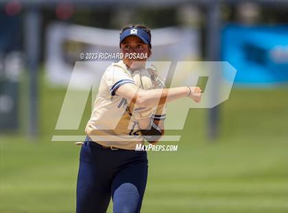 Thumbnail 3 in Mission College Prep @ Orange Cove (2023 CIF CS Softball Championships-DIVISION 4) photogallery.