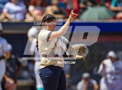Thumbnail 3 in Mission College Prep @ Orange Cove (2023 CIF CS Softball Championships-DIVISION 4) photogallery.