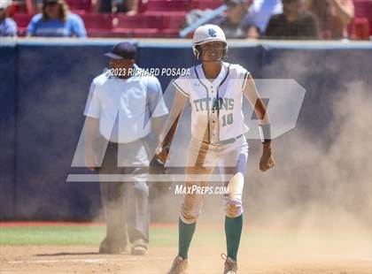 Thumbnail 2 in Mission College Prep @ Orange Cove (2023 CIF CS Softball Championships-DIVISION 4) photogallery.