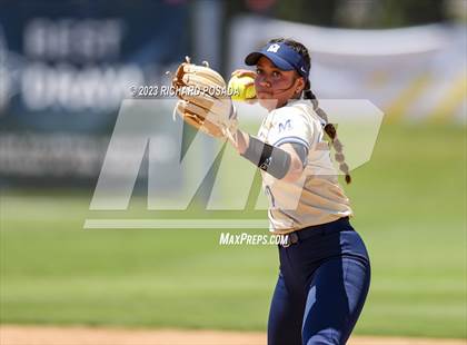 Thumbnail 1 in Mission College Prep @ Orange Cove (2023 CIF CS Softball Championships-DIVISION 4) photogallery.