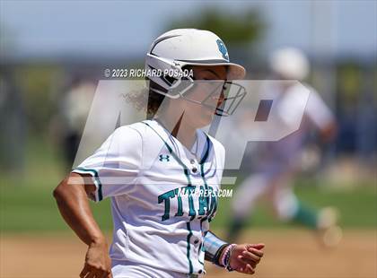 Thumbnail 2 in Mission College Prep @ Orange Cove (2023 CIF CS Softball Championships-DIVISION 4) photogallery.