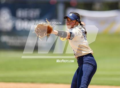 Thumbnail 3 in Mission College Prep @ Orange Cove (2023 CIF CS Softball Championships-DIVISION 4) photogallery.