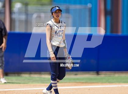 Thumbnail 3 in Mission College Prep @ Orange Cove (2023 CIF CS Softball Championships-DIVISION 4) photogallery.