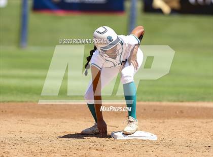 Thumbnail 3 in Mission College Prep @ Orange Cove (2023 CIF CS Softball Championships-DIVISION 4) photogallery.