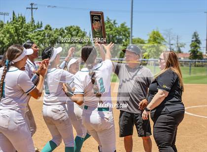 Thumbnail 3 in Mission College Prep @ Orange Cove (2023 CIF CS Softball Championships-DIVISION 4) photogallery.