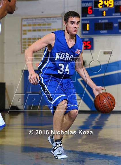 Thumbnail 1 in Norco vs. La Mirada (CIF SS Playoffs) photogallery.