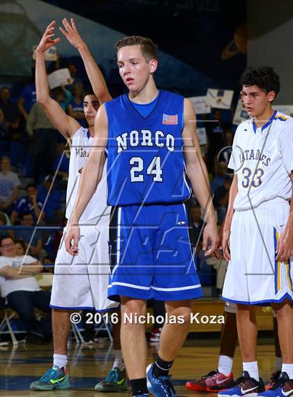 Thumbnail 2 in Norco vs. La Mirada (CIF SS Playoffs) photogallery.