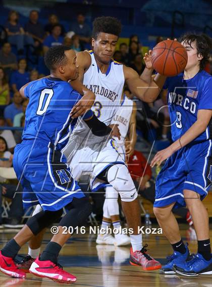 Thumbnail 3 in Norco vs. La Mirada (CIF SS Playoffs) photogallery.