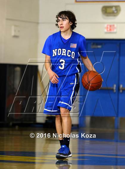 Thumbnail 1 in Norco vs. La Mirada (CIF SS Playoffs) photogallery.