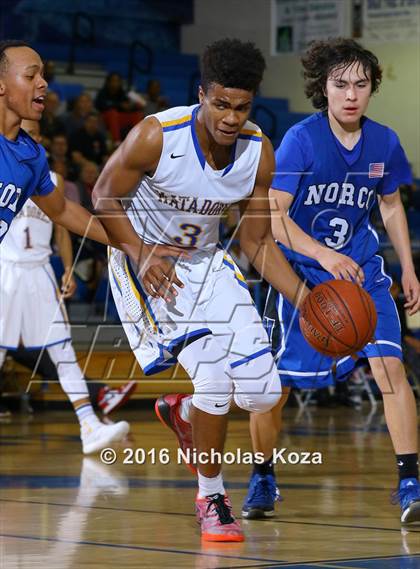 Thumbnail 1 in Norco vs. La Mirada (CIF SS Playoffs) photogallery.