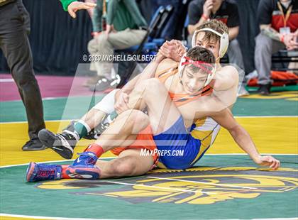 Thumbnail 1 in NYSPHSAA D2 Round 2 (99lbs to 138lbs) photogallery.