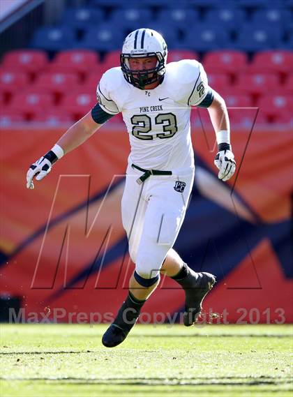 Thumbnail 1 in Pine Creek vs. Montrose (CHSAA 4A Final) photogallery.