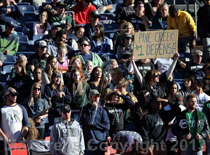 Thumbnail 1 in Pine Creek vs. Montrose (CHSAA 4A Final) photogallery.
