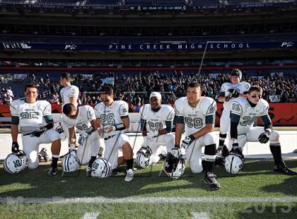 Thumbnail 1 in Pine Creek vs. Montrose (CHSAA 4A Final) photogallery.