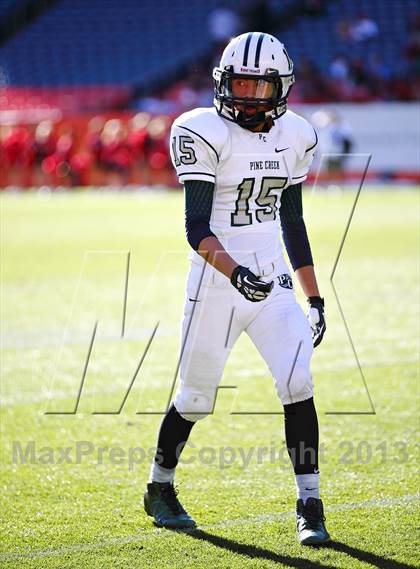 Thumbnail 2 in Pine Creek vs. Montrose (CHSAA 4A Final) photogallery.