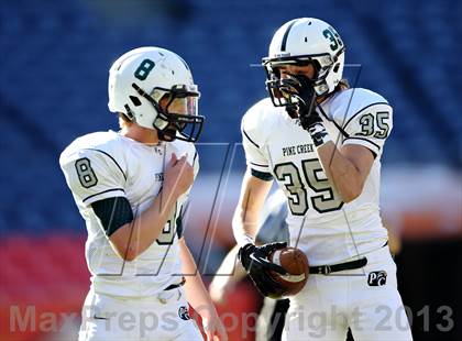 Thumbnail 3 in Pine Creek vs. Montrose (CHSAA 4A Final) photogallery.