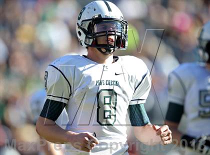 Thumbnail 3 in Pine Creek vs. Montrose (CHSAA 4A Final) photogallery.