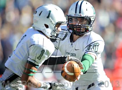 Thumbnail 3 in Pine Creek vs. Montrose (CHSAA 4A Final) photogallery.