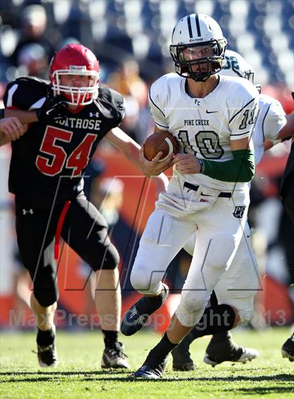 Thumbnail 2 in Pine Creek vs. Montrose (CHSAA 4A Final) photogallery.