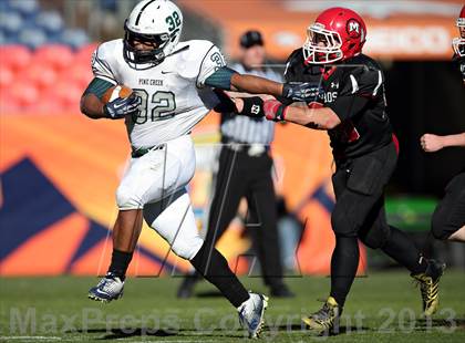 Thumbnail 2 in Pine Creek vs. Montrose (CHSAA 4A Final) photogallery.