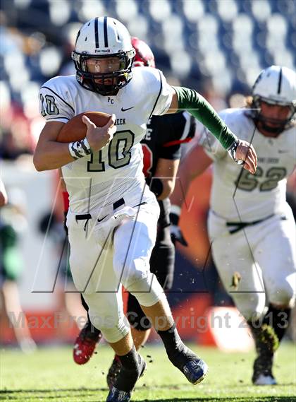 Thumbnail 2 in Pine Creek vs. Montrose (CHSAA 4A Final) photogallery.