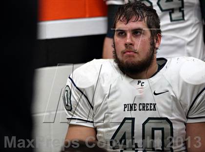 Thumbnail 1 in Pine Creek vs. Montrose (CHSAA 4A Final) photogallery.