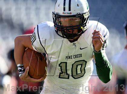 Thumbnail 2 in Pine Creek vs. Montrose (CHSAA 4A Final) photogallery.