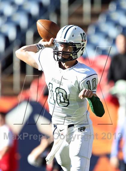 Thumbnail 2 in Pine Creek vs. Montrose (CHSAA 4A Final) photogallery.