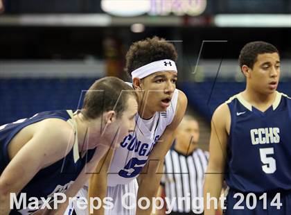 Thumbnail 1 in Capital Christian vs Central Catholic (CIF SJS D5 Final) photogallery.