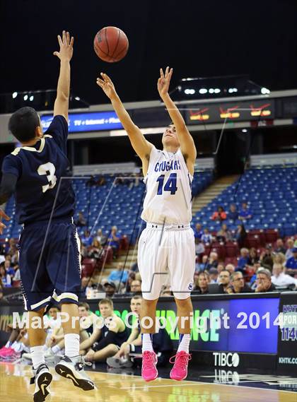 Thumbnail 3 in Capital Christian vs Central Catholic (CIF SJS D5 Final) photogallery.