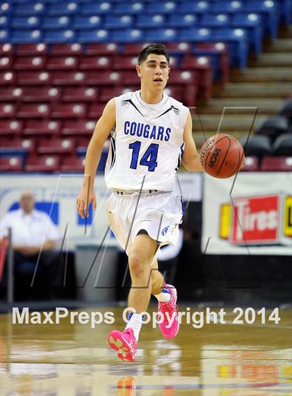 Thumbnail 3 in Capital Christian vs Central Catholic (CIF SJS D5 Final) photogallery.