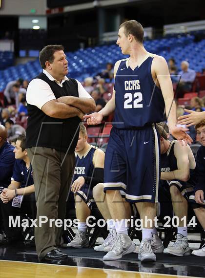 Thumbnail 3 in Capital Christian vs Central Catholic (CIF SJS D5 Final) photogallery.