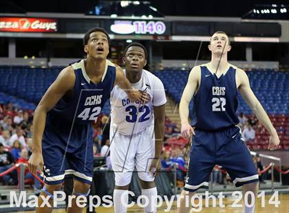 Thumbnail 3 in Capital Christian vs Central Catholic (CIF SJS D5 Final) photogallery.