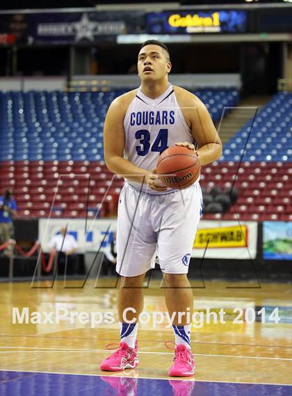 Thumbnail 2 in Capital Christian vs Central Catholic (CIF SJS D5 Final) photogallery.