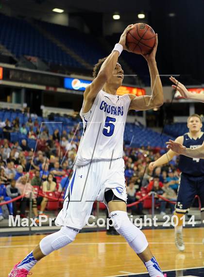 Thumbnail 1 in Capital Christian vs Central Catholic (CIF SJS D5 Final) photogallery.