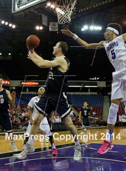 Thumbnail 1 in Capital Christian vs Central Catholic (CIF SJS D5 Final) photogallery.