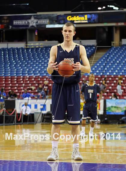 Thumbnail 3 in Capital Christian vs Central Catholic (CIF SJS D5 Final) photogallery.