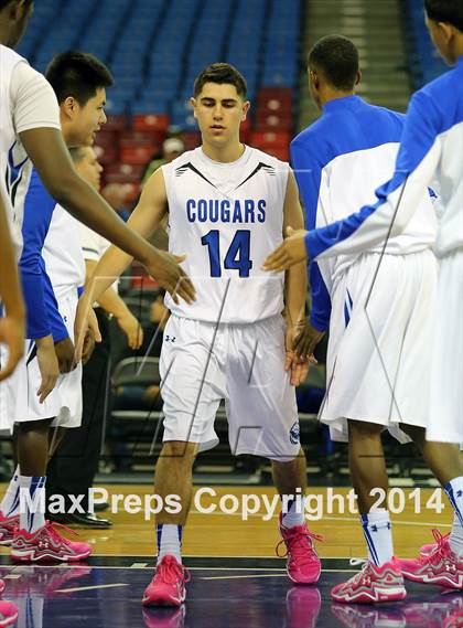 Thumbnail 2 in Capital Christian vs Central Catholic (CIF SJS D5 Final) photogallery.