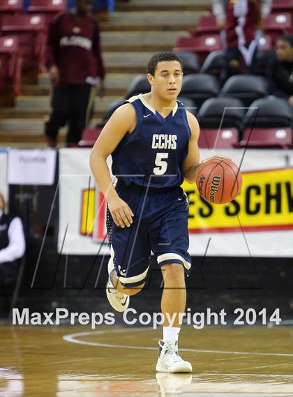 Thumbnail 1 in Capital Christian vs Central Catholic (CIF SJS D5 Final) photogallery.