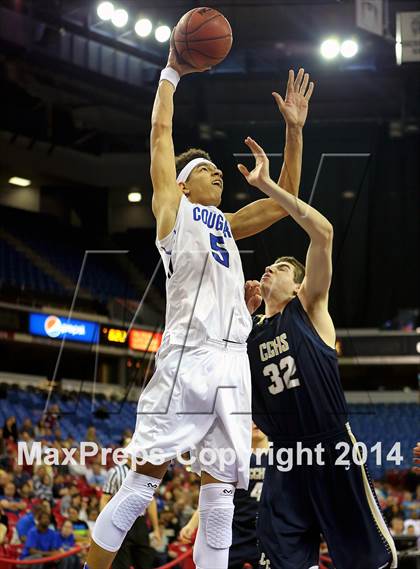 Thumbnail 2 in Capital Christian vs Central Catholic (CIF SJS D5 Final) photogallery.
