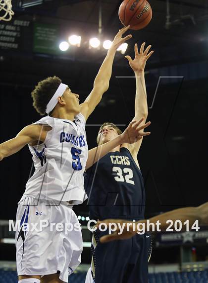 Thumbnail 2 in Capital Christian vs Central Catholic (CIF SJS D5 Final) photogallery.