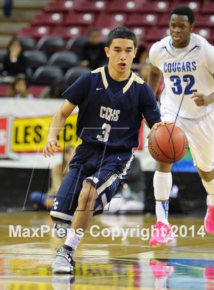 Thumbnail 3 in Capital Christian vs Central Catholic (CIF SJS D5 Final) photogallery.