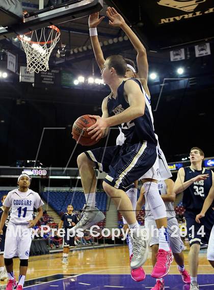 Thumbnail 2 in Capital Christian vs Central Catholic (CIF SJS D5 Final) photogallery.