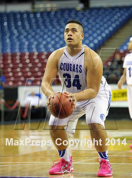 Thumbnail 3 in Capital Christian vs Central Catholic (CIF SJS D5 Final) photogallery.