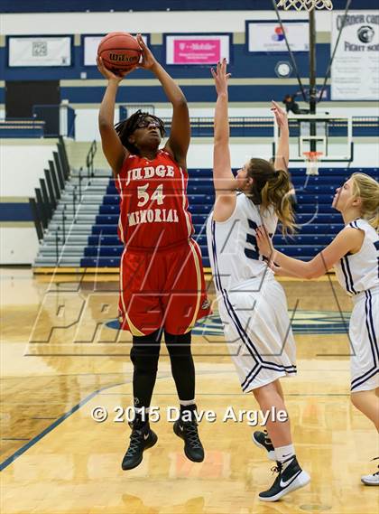 Thumbnail 1 in Corner Canyon vs. Judge Memorial photogallery.